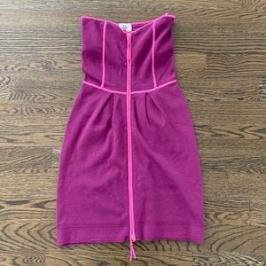 Milly Knit Strapless Dress